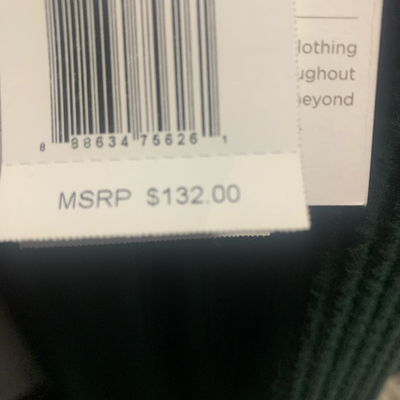 Beyond Yoga Waffle Knit Duster - Forest Green - Picture 6 of 6